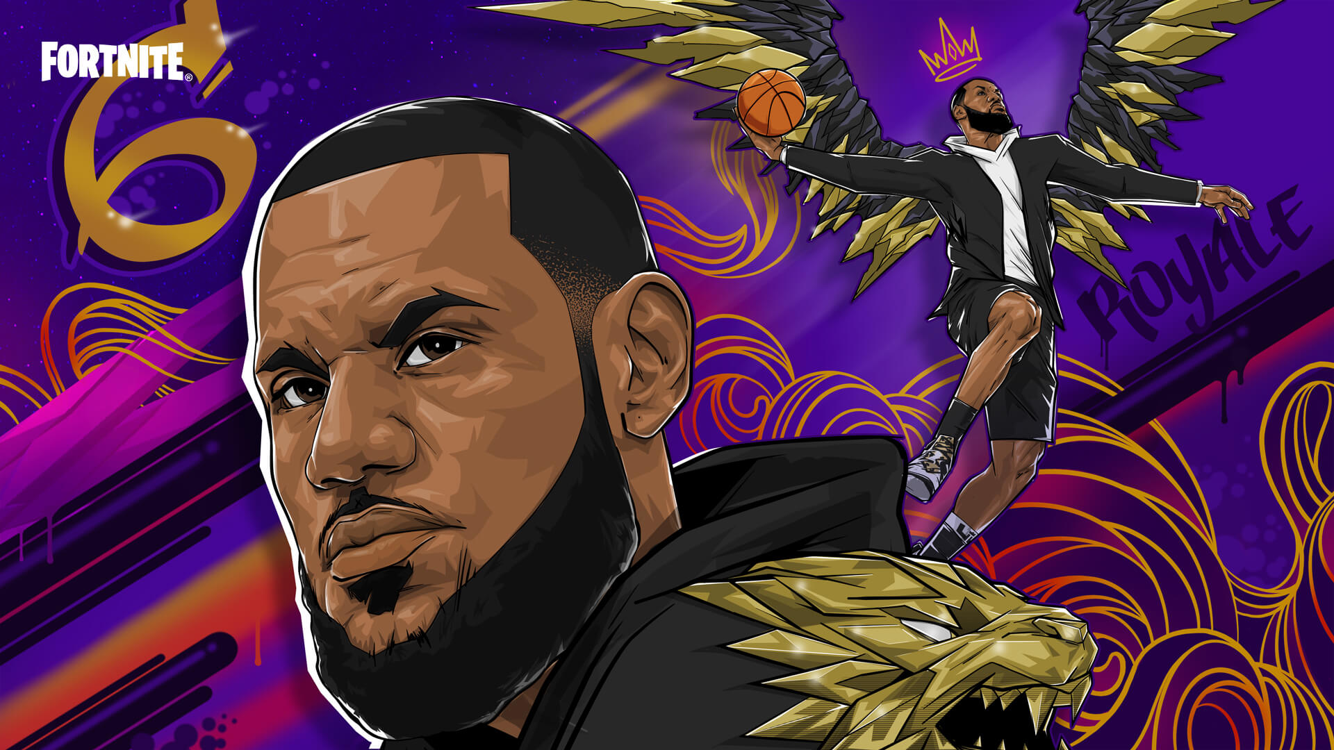 LeBron James joins the Fortnite Icon Series