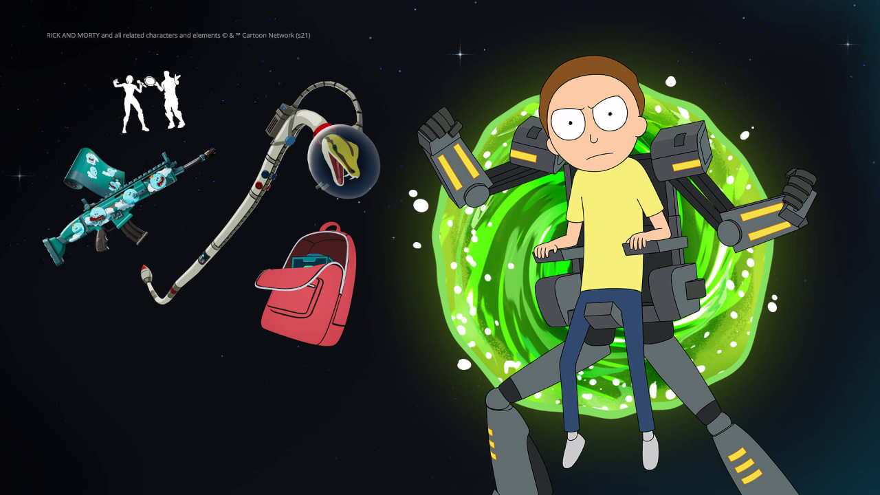 Morty has Joined Rick Sanchez in Fortnite with new 'Mecha Morty' Outfit