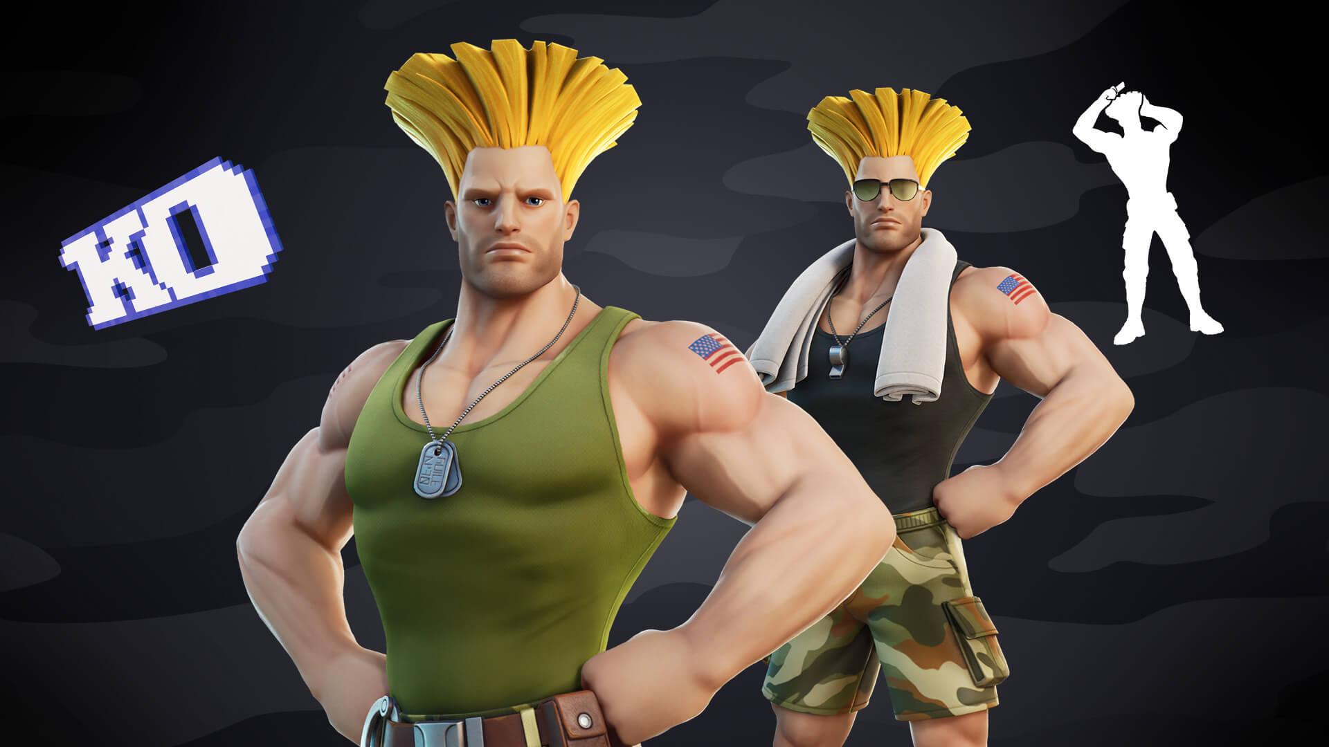 CAMMY & GUILE BUNDLE, Fortnite Skin