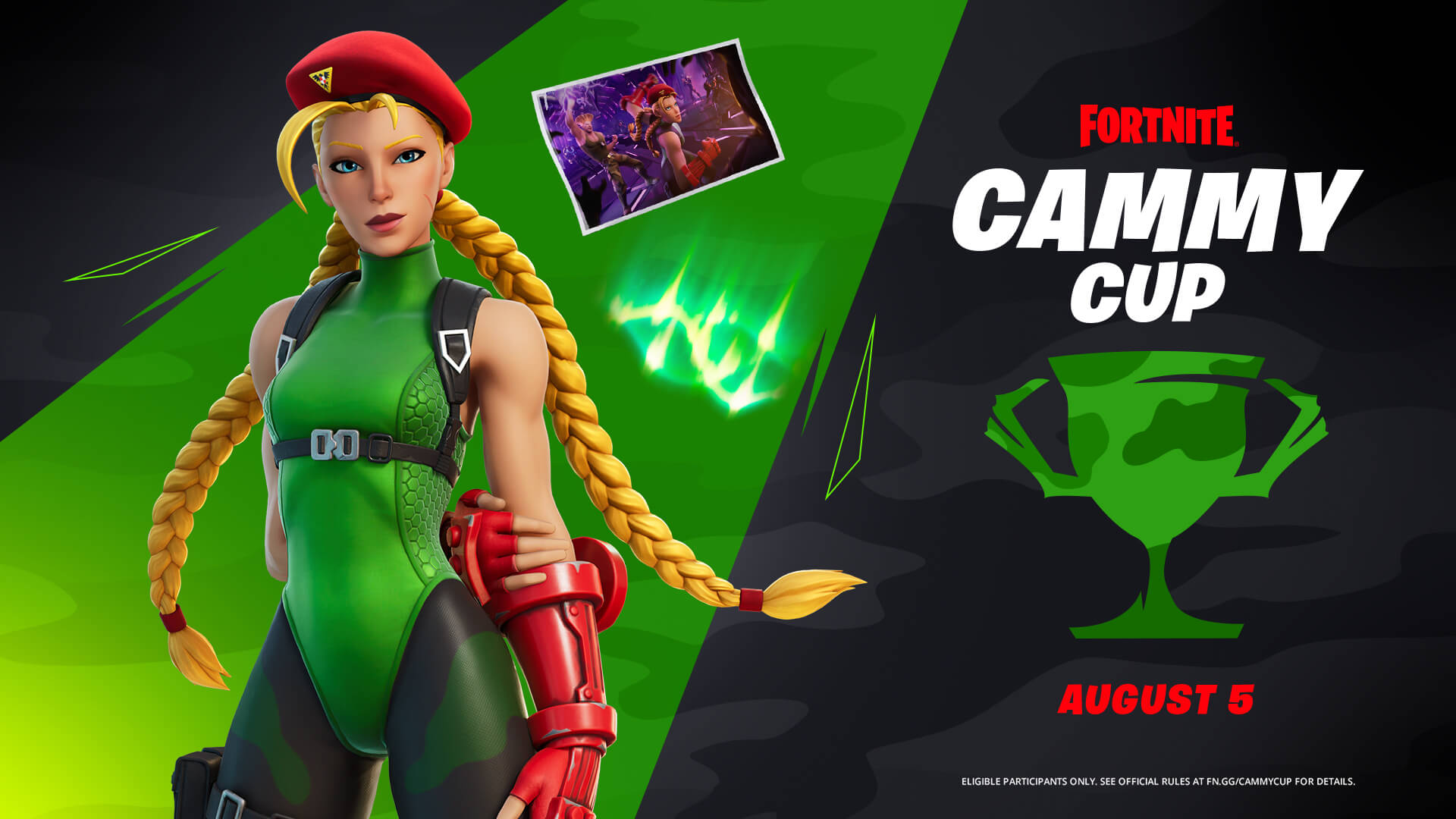 Street Fighter's Cammy and Guile are dropping into Fortnite this