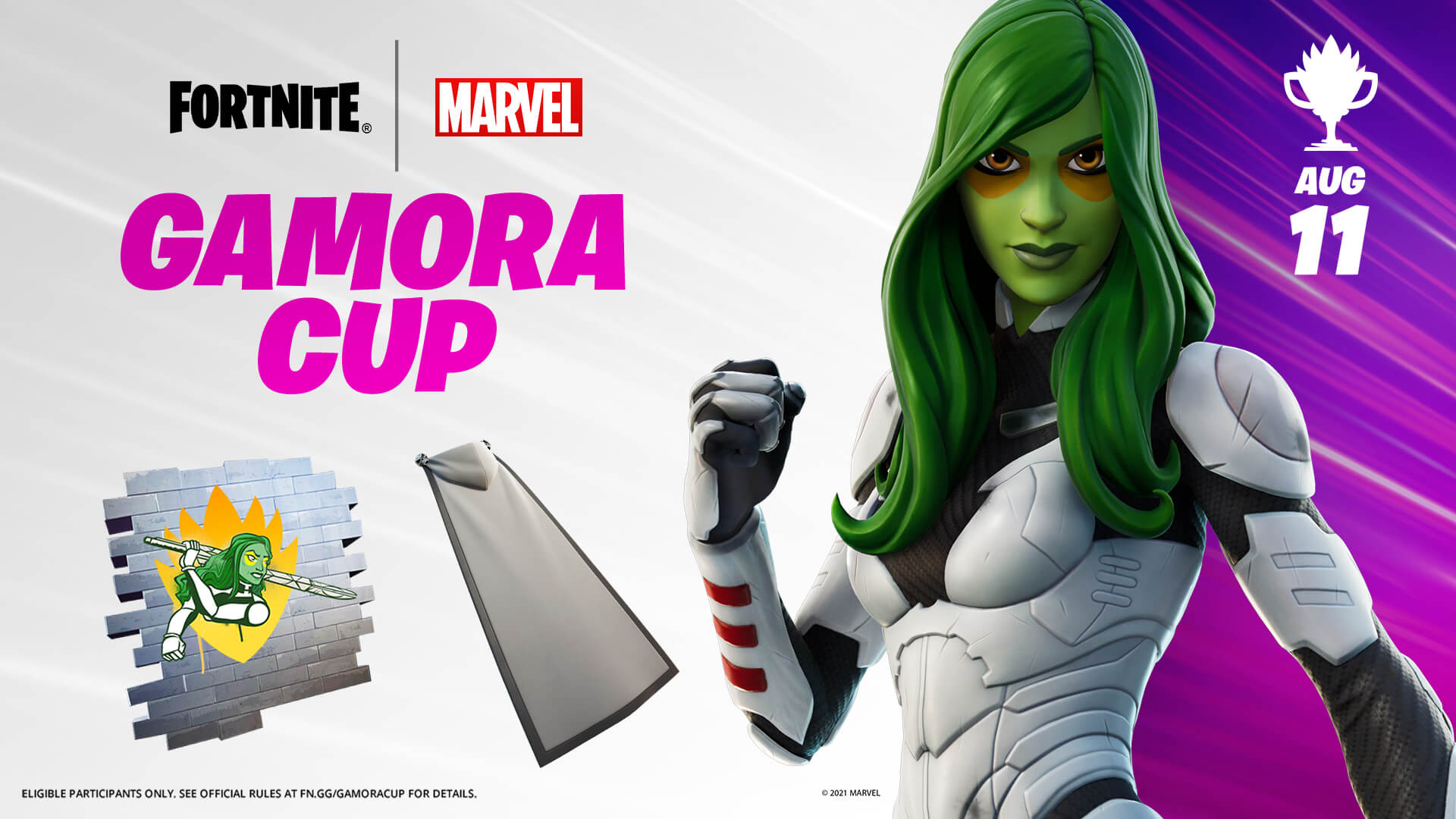 Marvel's Gamora is Coming to Fortnite with a New Cup