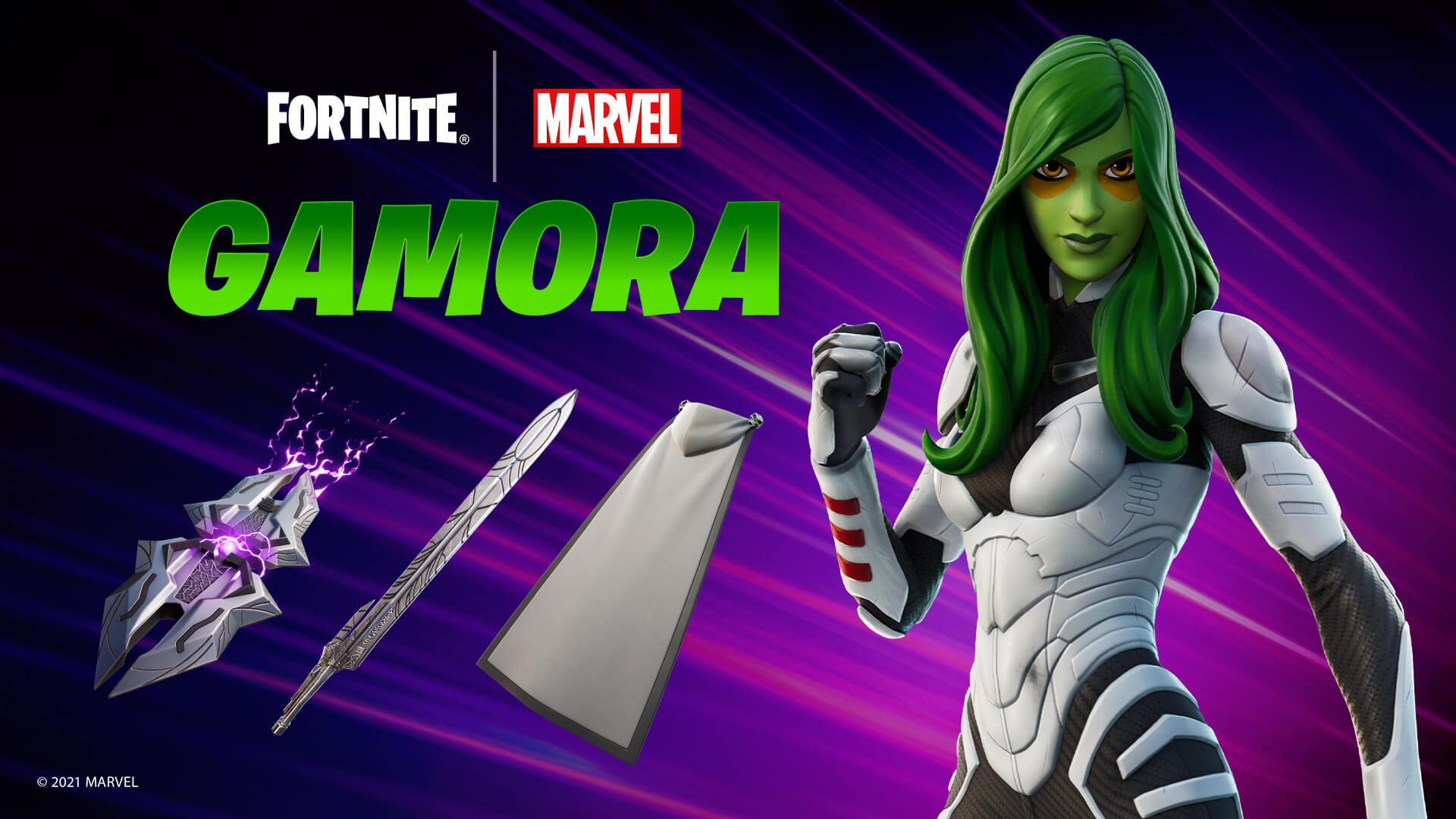 Marvel's Gamora is Coming to Fortnite with a New Cup