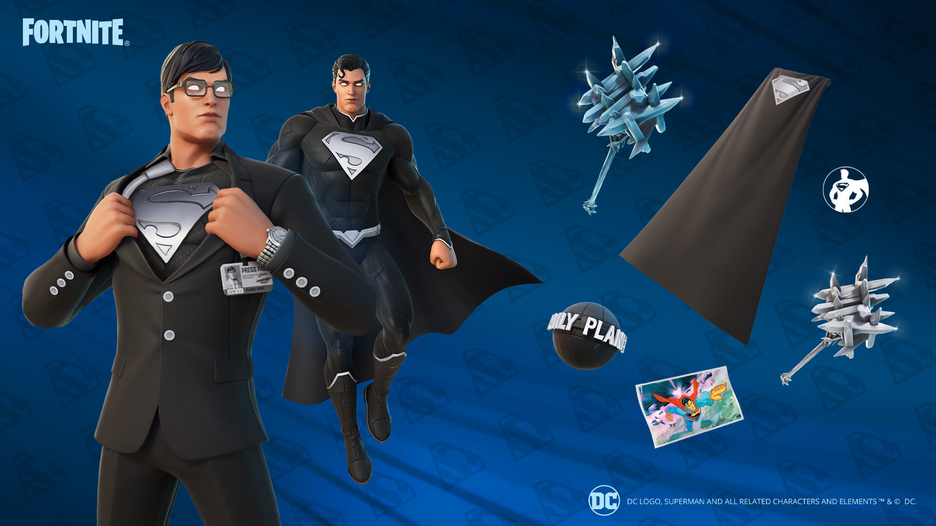 DC's Superman has arrived in Fortnite