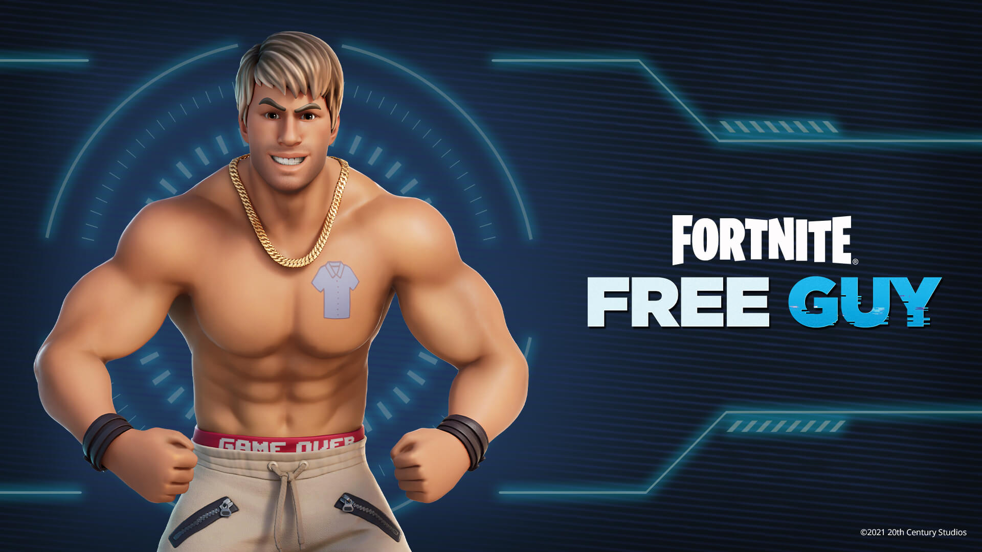Free Guy is Coming to Fortnite with new Cosmetics