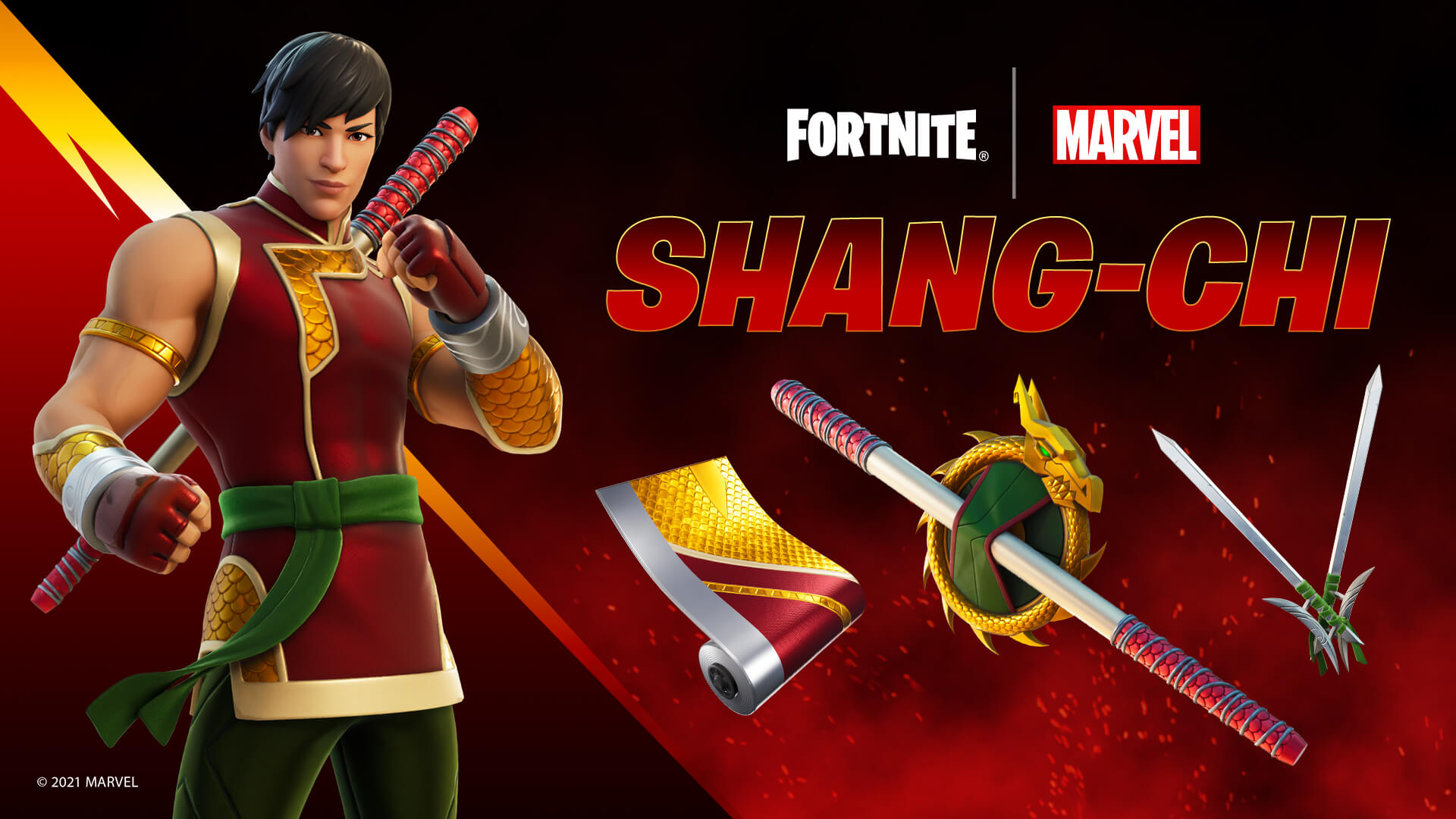 Marvel's Shang-Chi has arrived in Fortnite