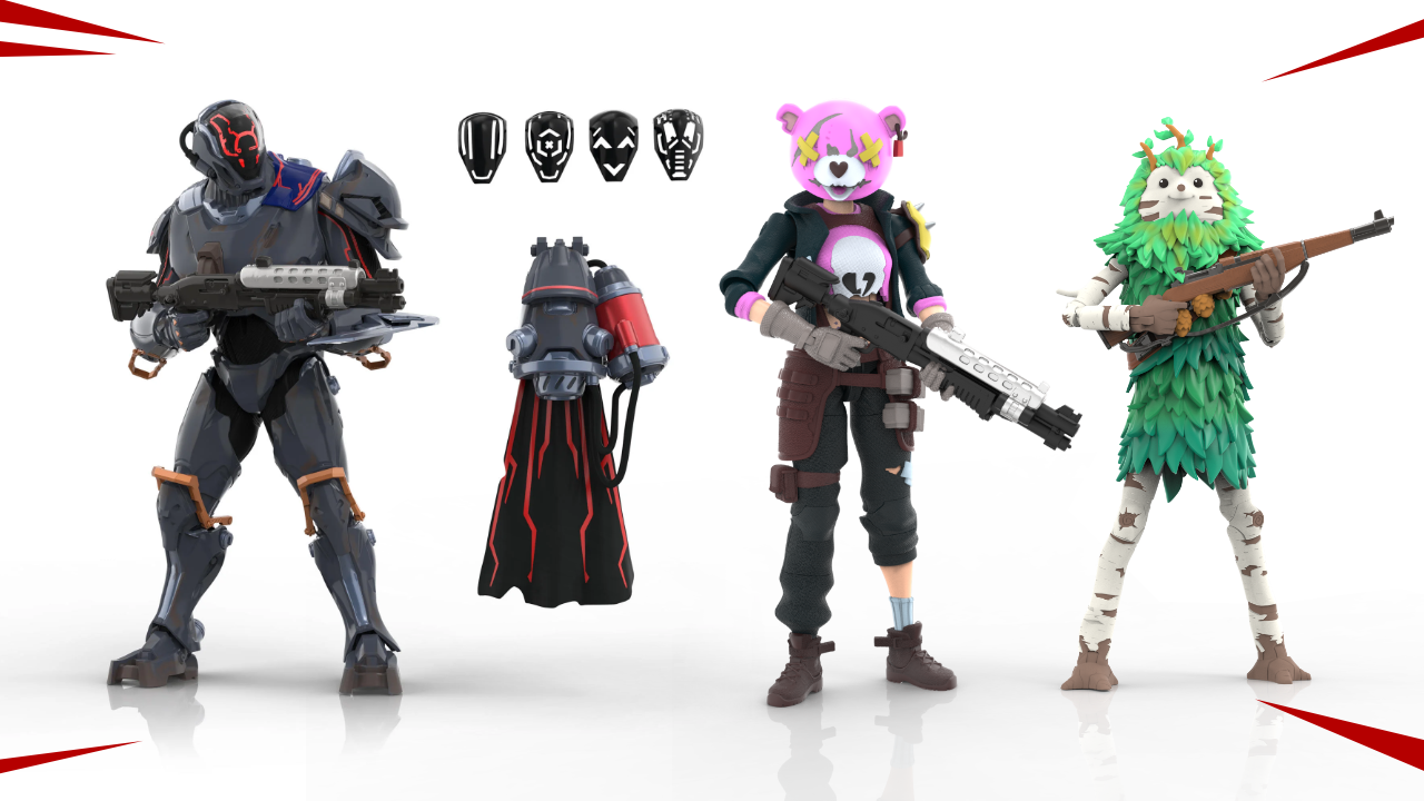New Fortnite Series of Hasbro figures revealed at Pulse Con 2021