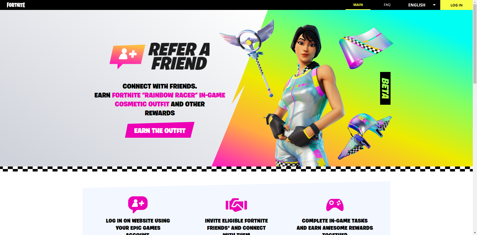 Fortnite refer a friend