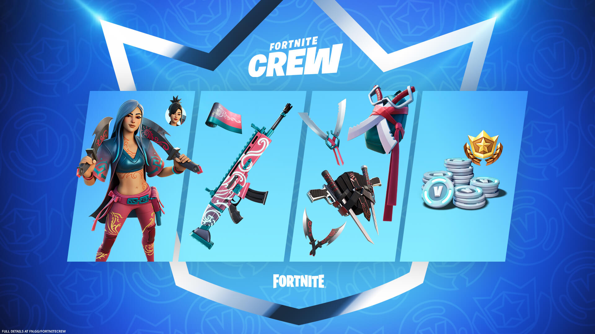 Fortnite reveals the November 2021 Crew Pack: Sierra