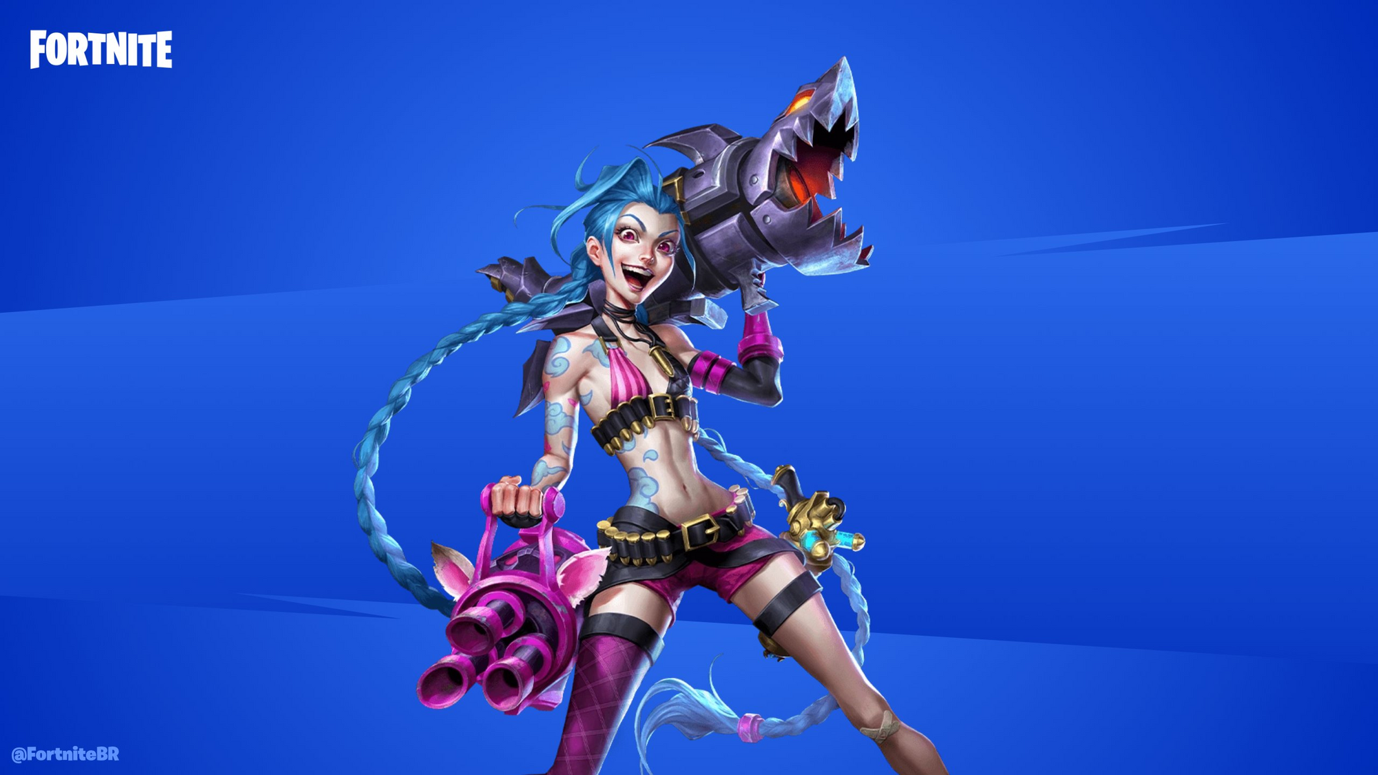 How to acquire League of Legends' Jinx in Fortnite - Dot Esports