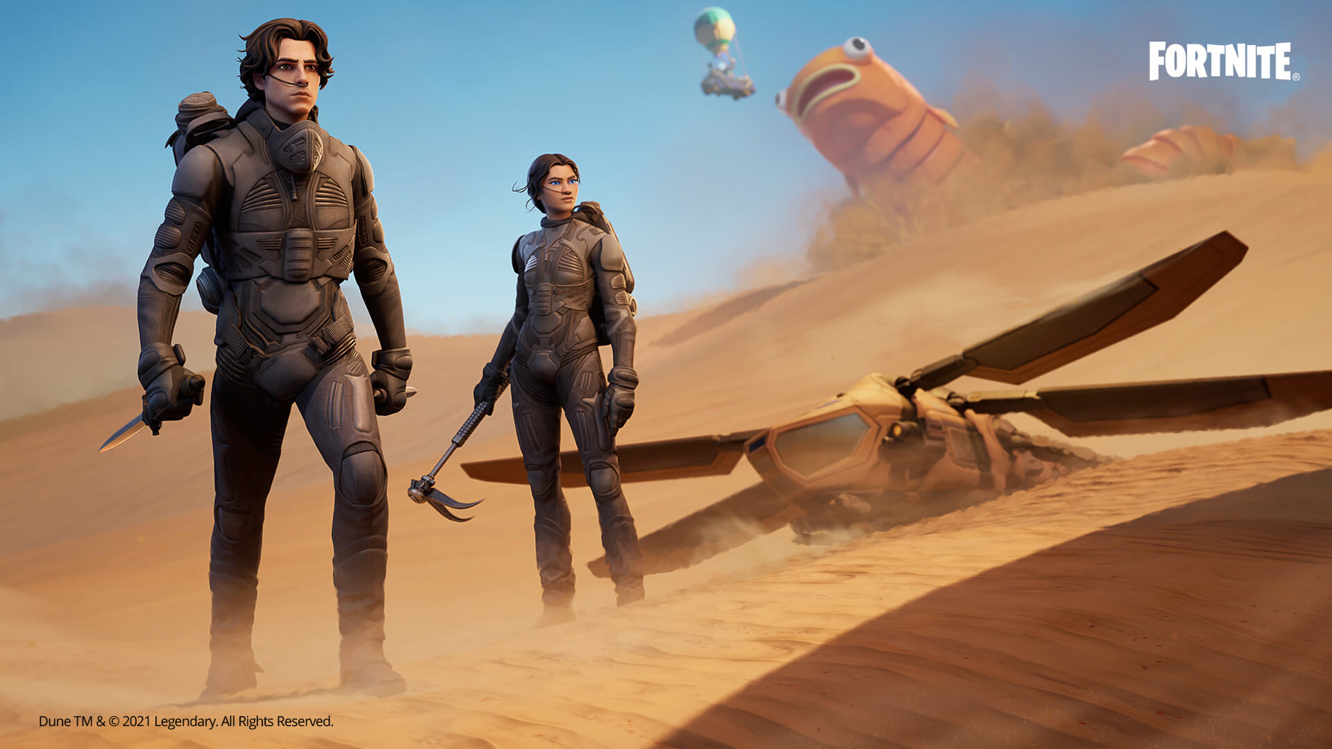 Fortnite officially announces Dune collaboration