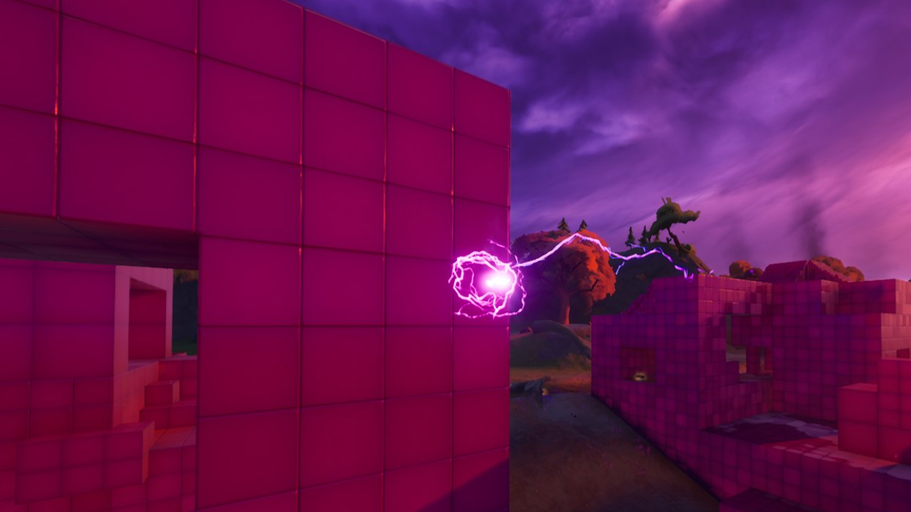 Fortnite's Cube Town is awakening, zap effect spotted by players