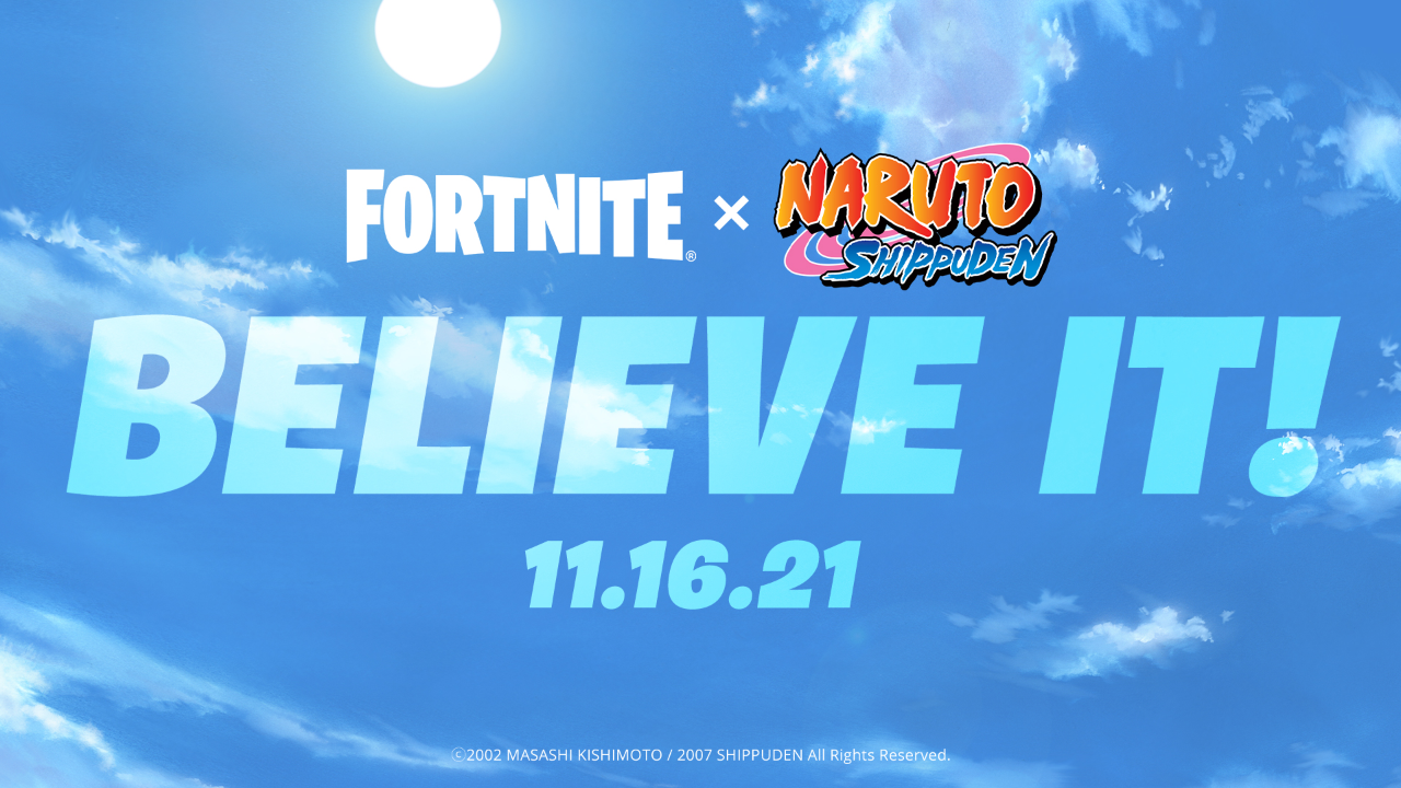 Fortnite officially teases collaboration with Naruto