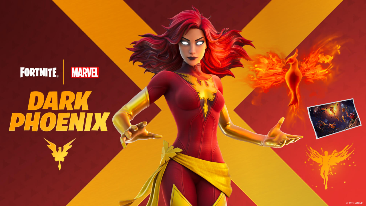 Dark Phoenix joins Fortnite in latest Marvel collaboration