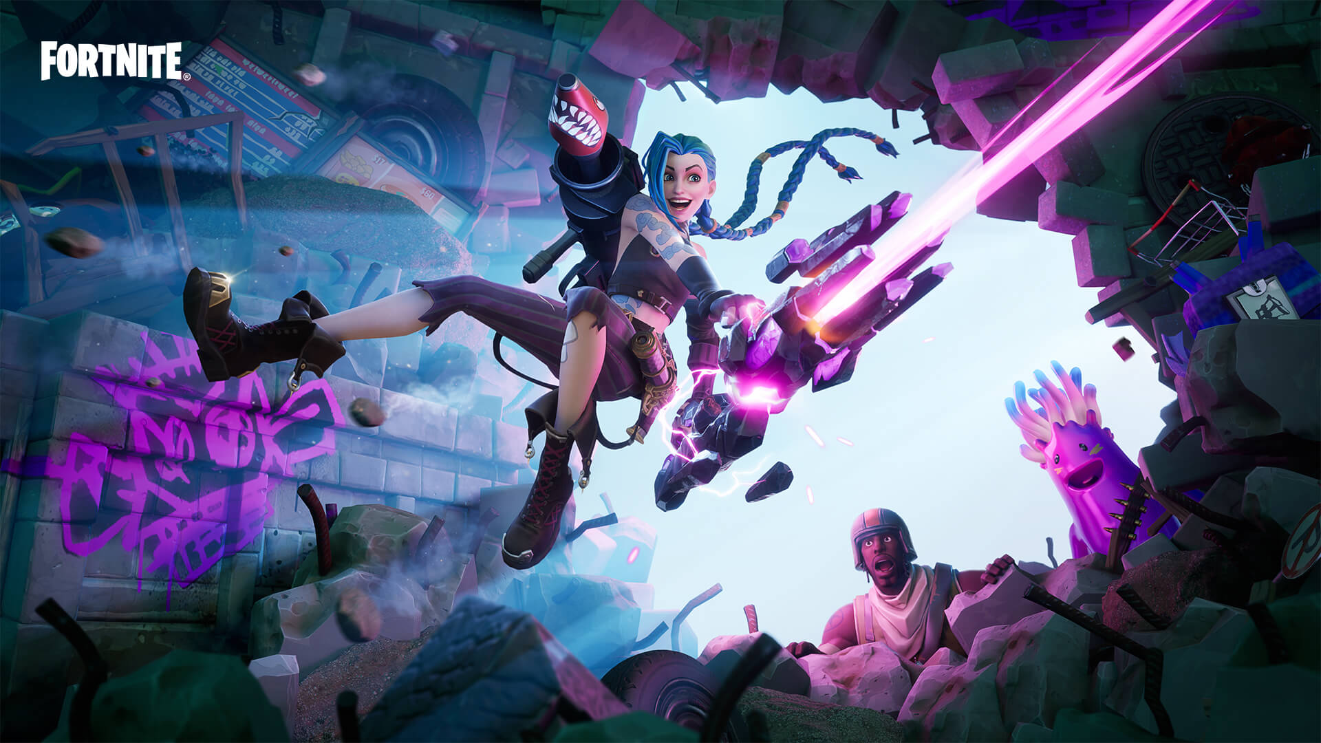 Fortnite officially reveals the League of Legends Set