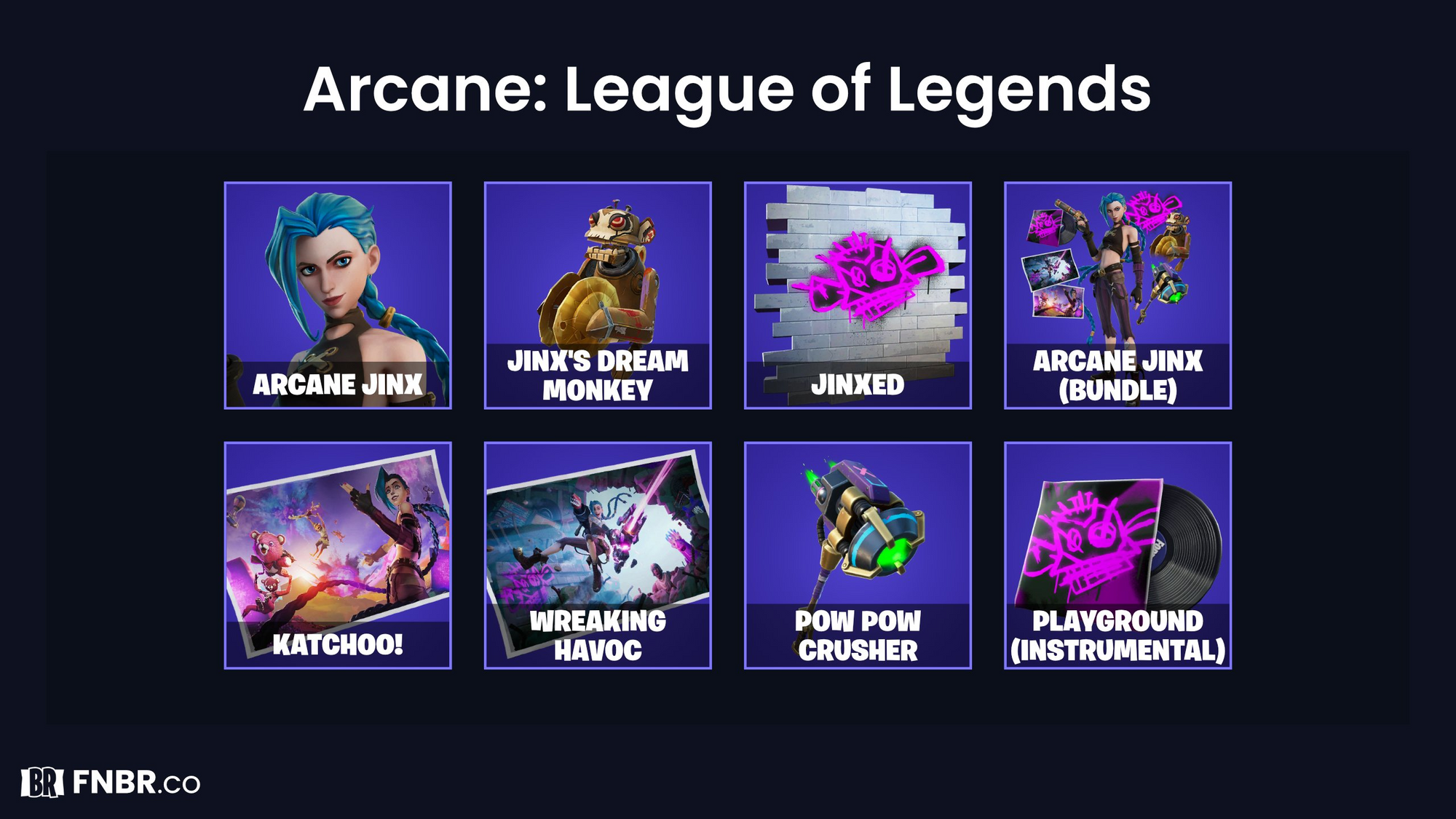 Arcane Jinx –Fortnite Epic