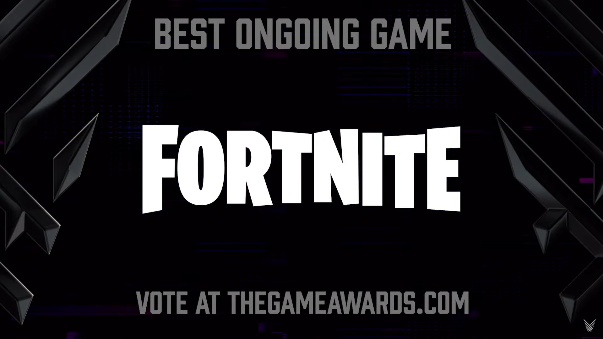 Fortnite Nominated for Two Categories at The Game Awards 2021