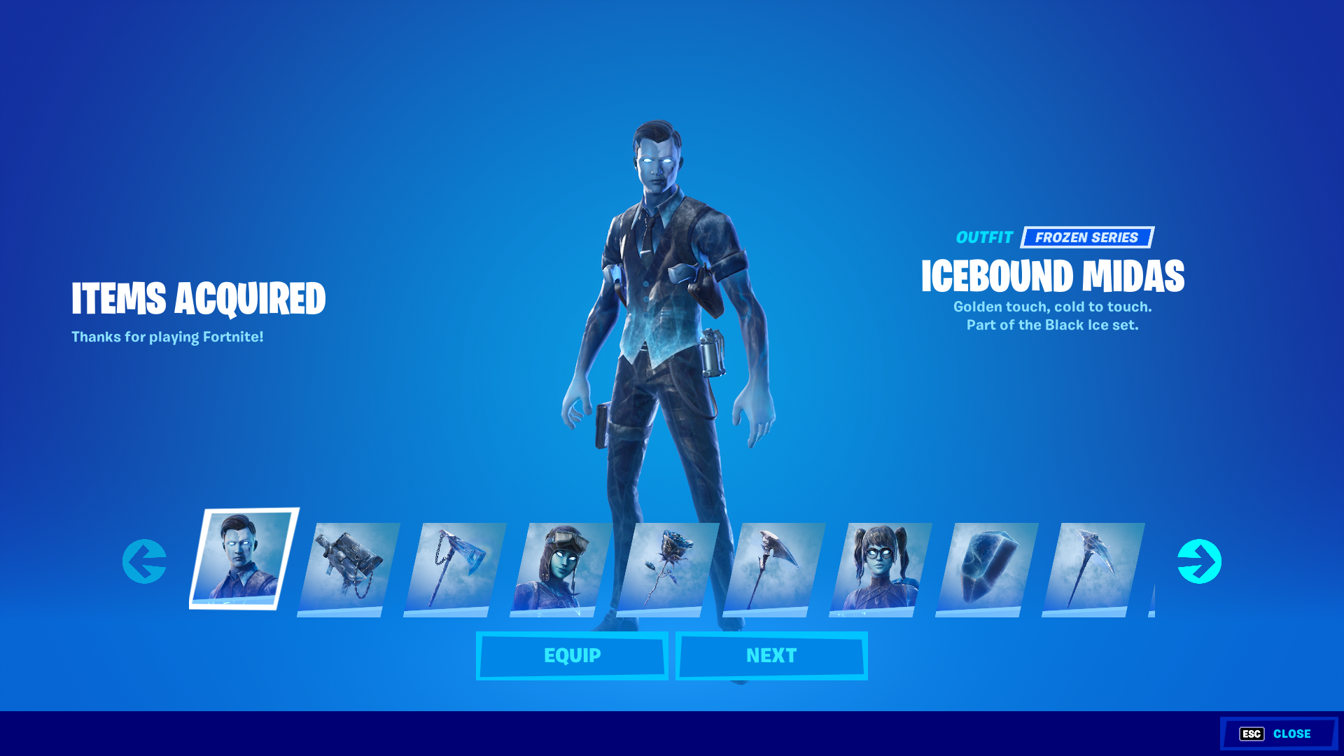 The new Black Ice Legends Pack is now available
