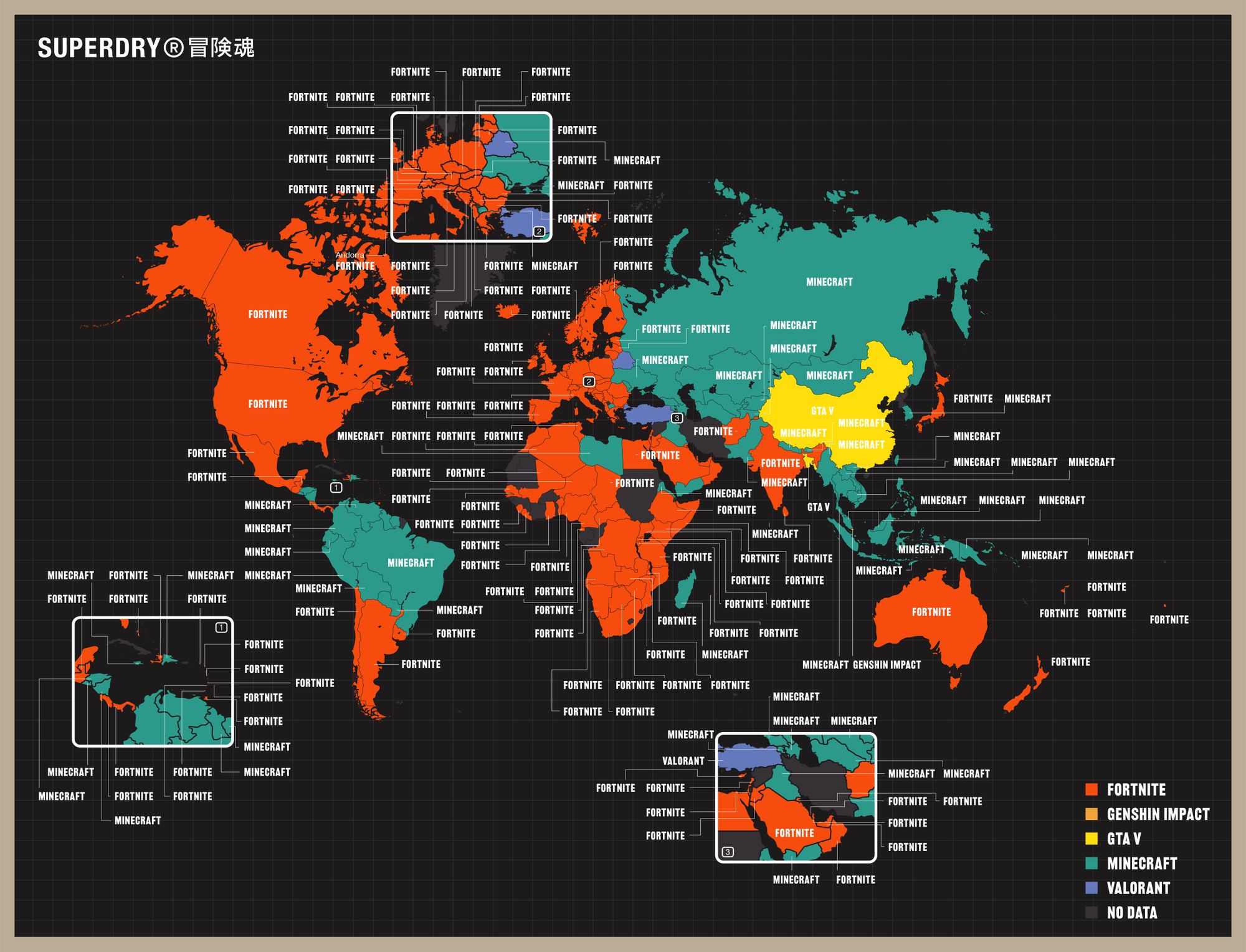 Most played game 2024 in the world