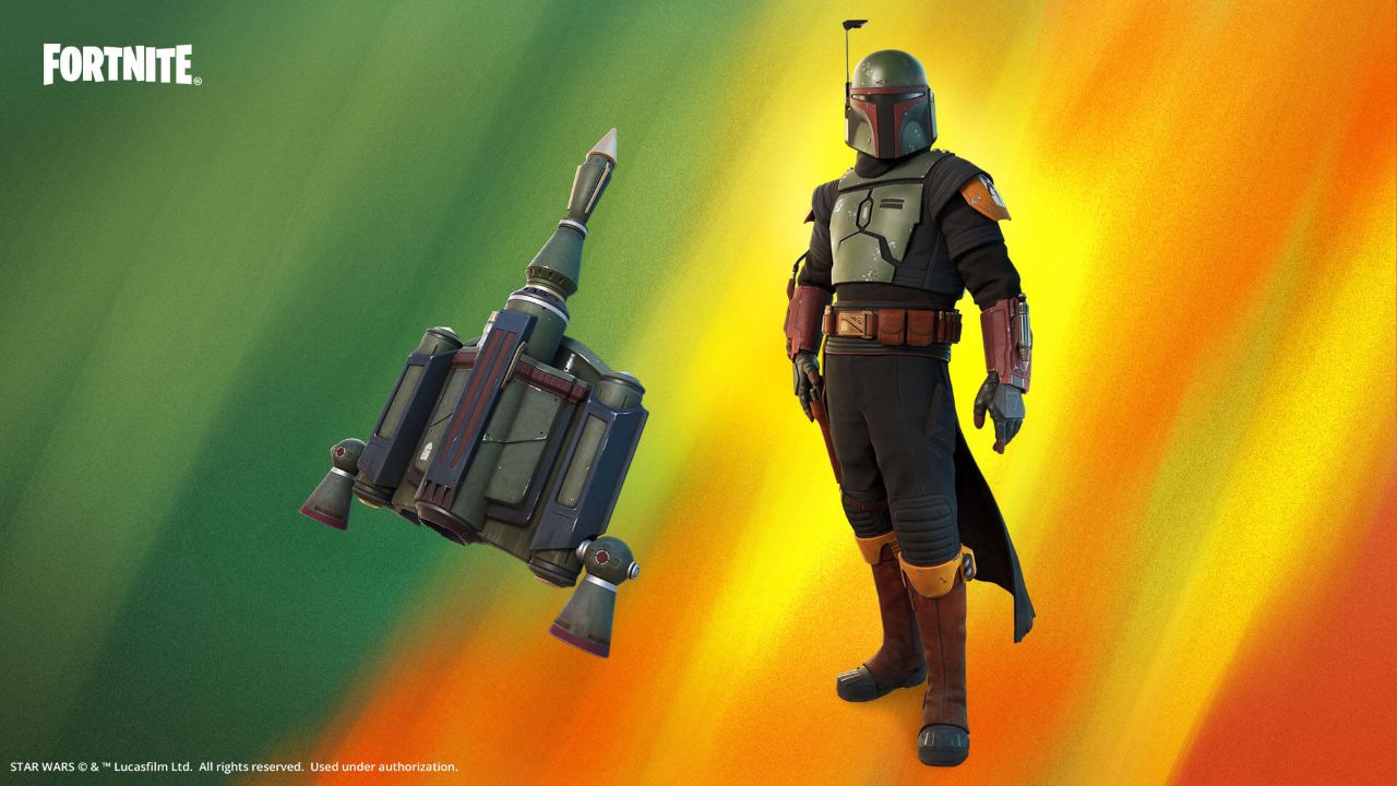 Boba Fett is now available in Fortnite