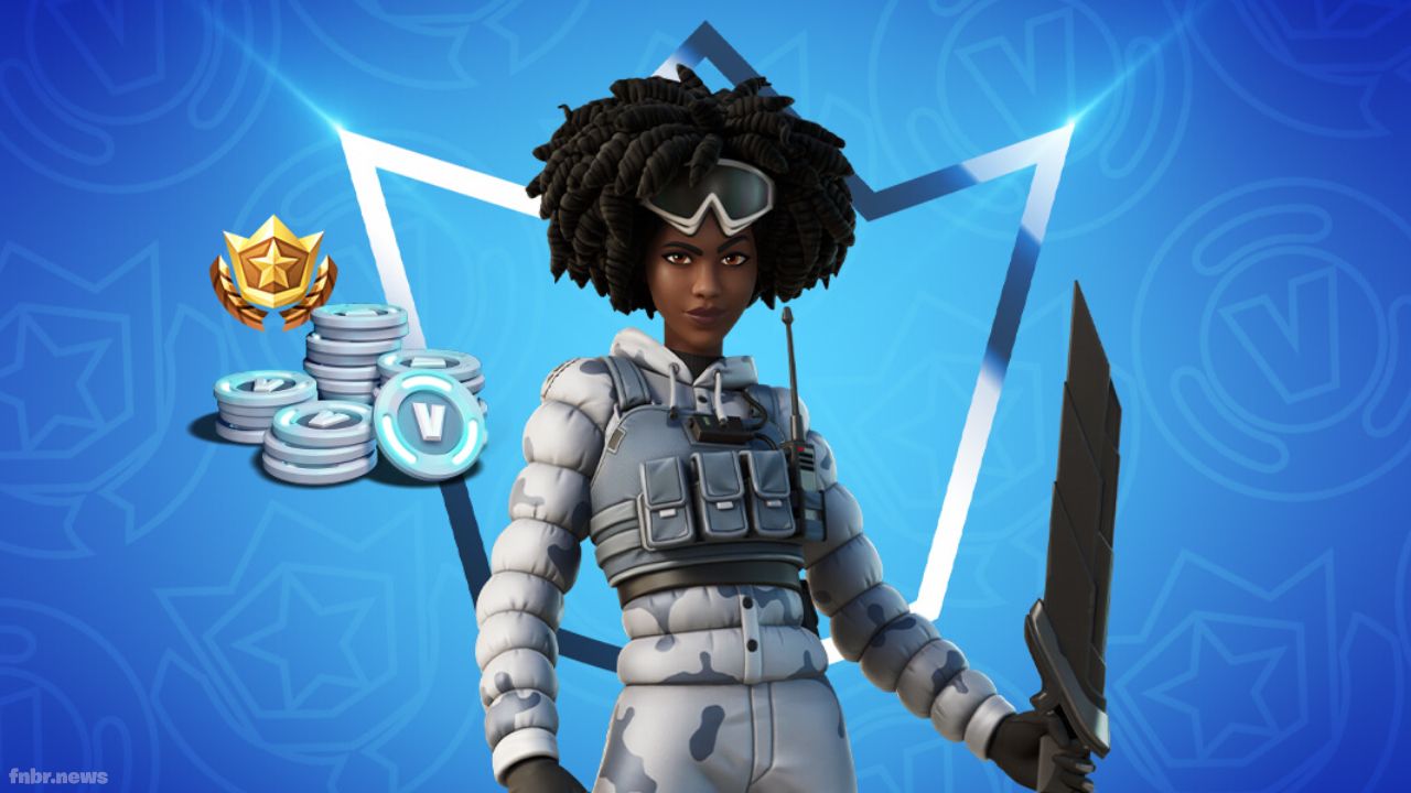 Fortnite officially reveals the January 2022 Crew Pack: Snow Stealth Slone