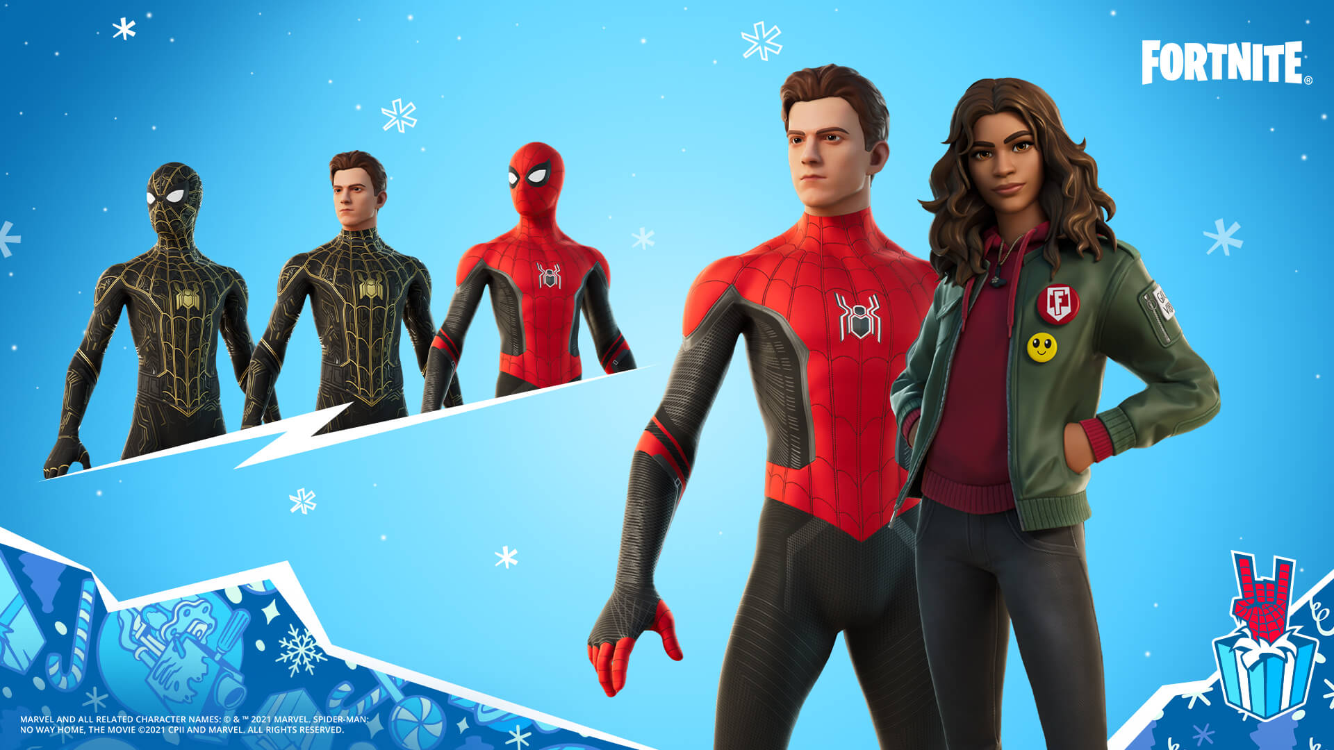 Fortnite Winterfest 2021: Presents, Quests, Spider-Man No Way Home & More