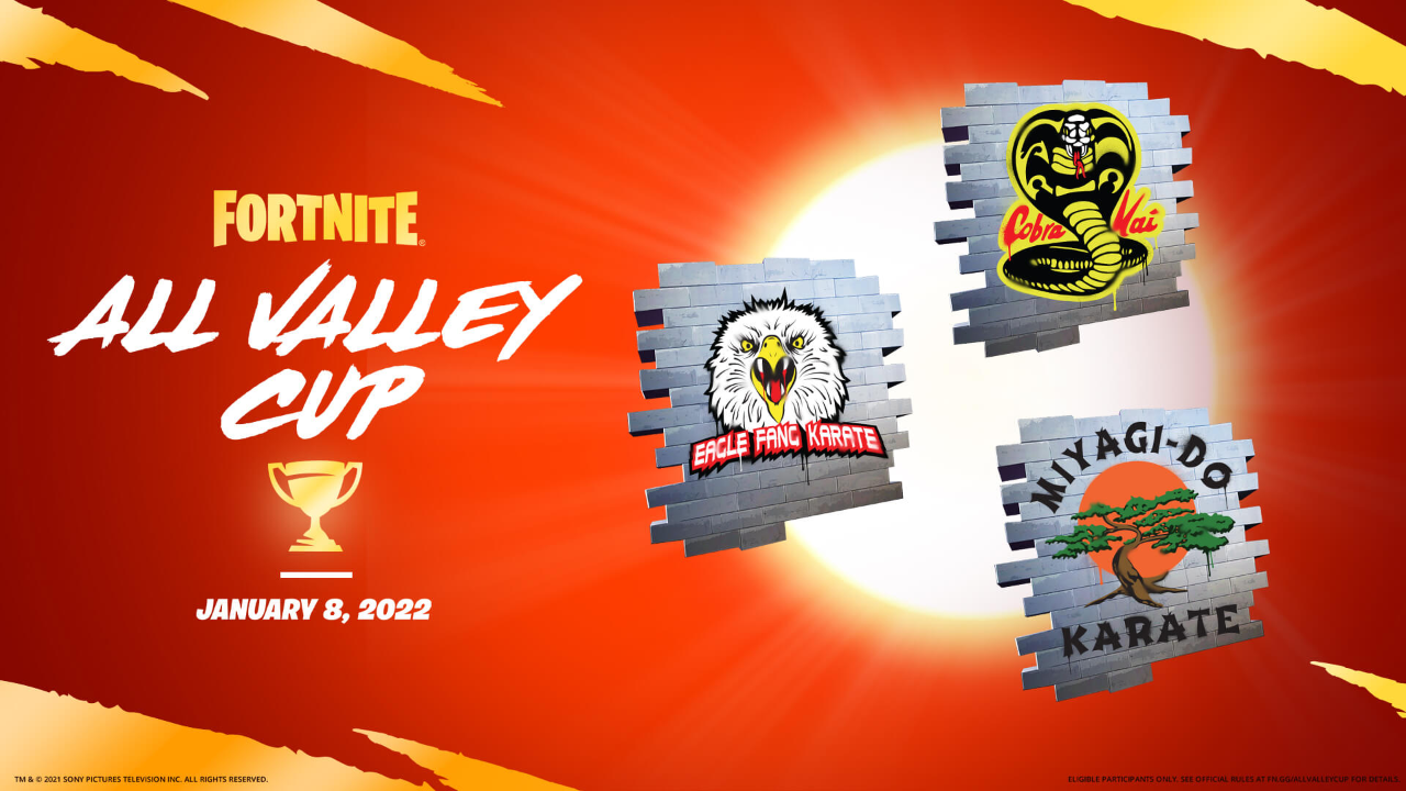 The Fortnite All Valley Cup takes place January 8