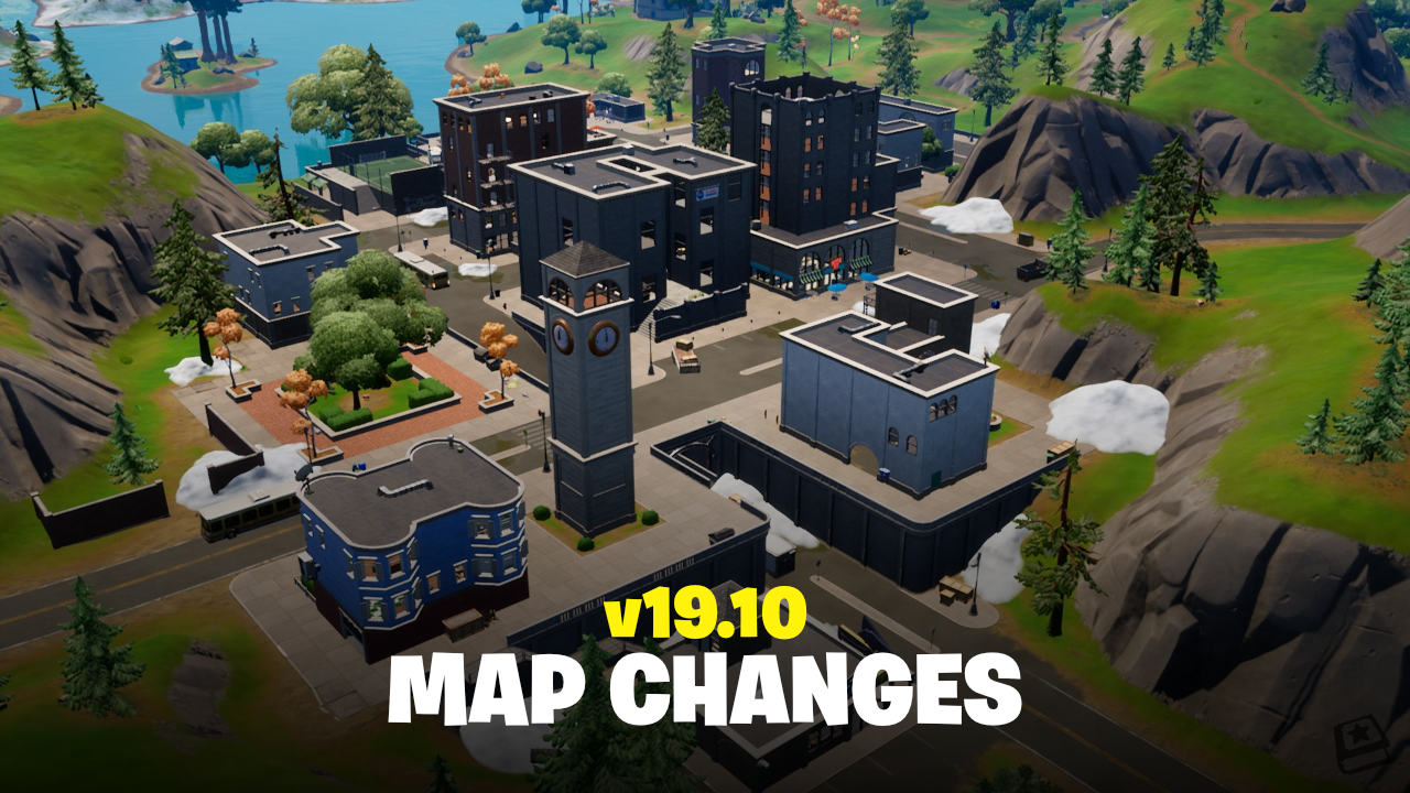 Fortnite v19.10 Map Changes - The Return of Tilted Towers
