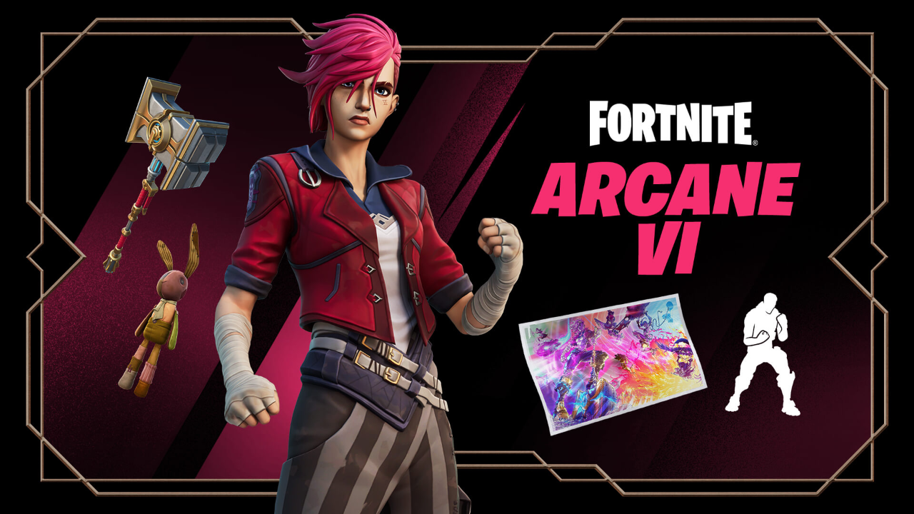 Fortnite officially reveals Arcane Vi
