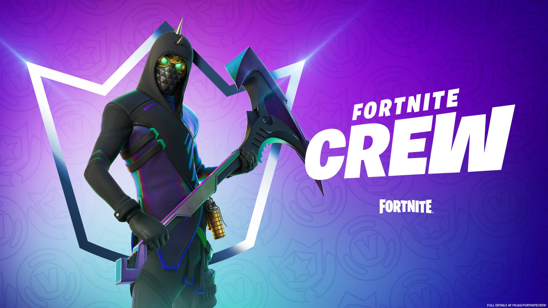 Fortnite officially reveals the February 2022 Crew Pack Aftermath