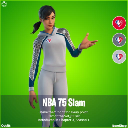 NBA 75 Slam - Locker - Fortnite Tracker