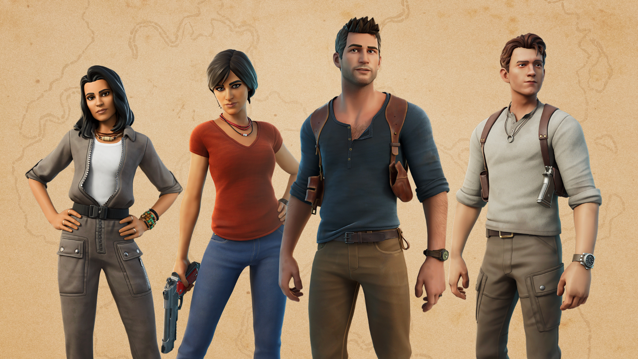 Uncharted has arrived in Fortnite