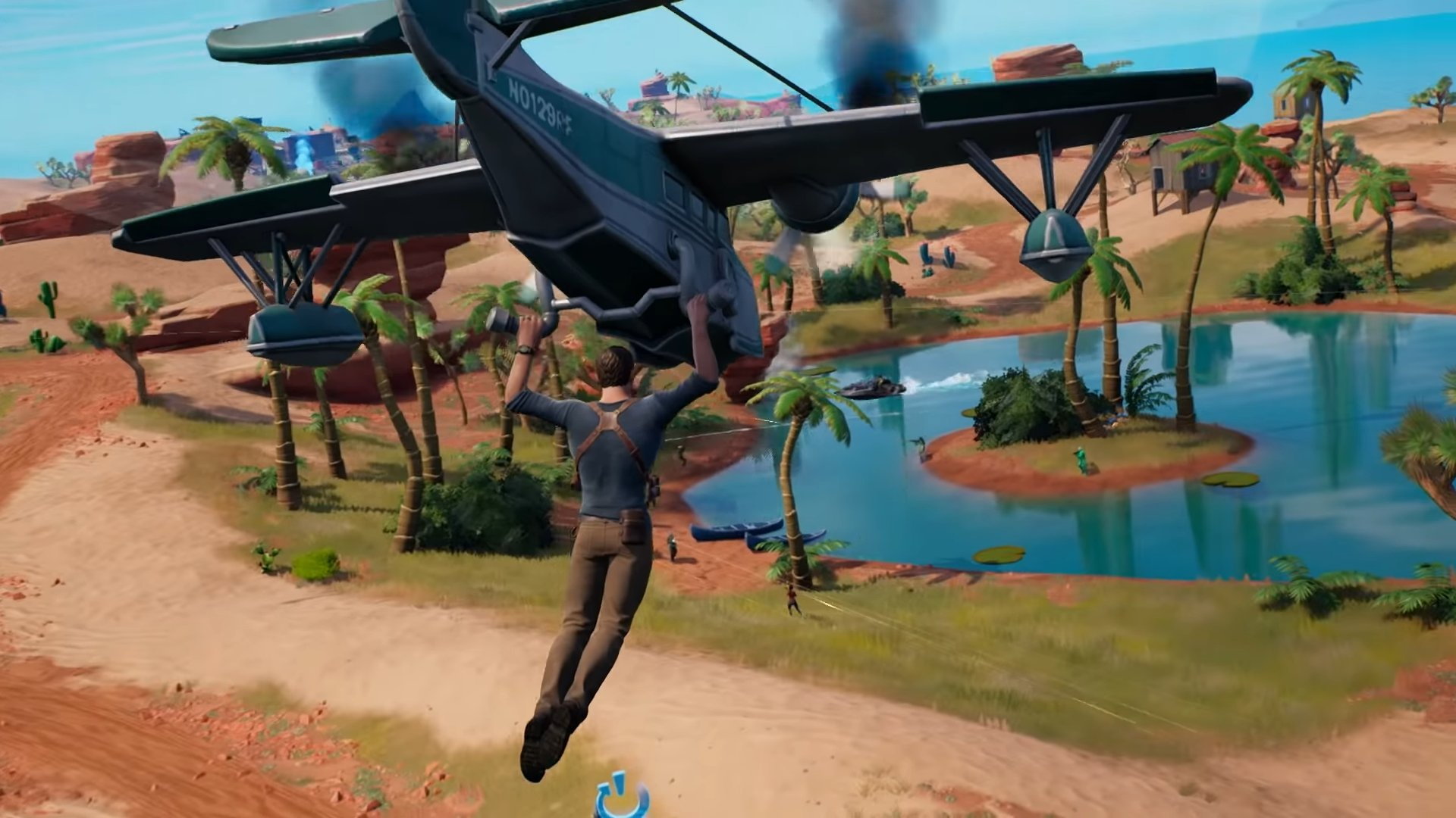 Find your Fortune on the Fortnite Island with Nathan Drake and