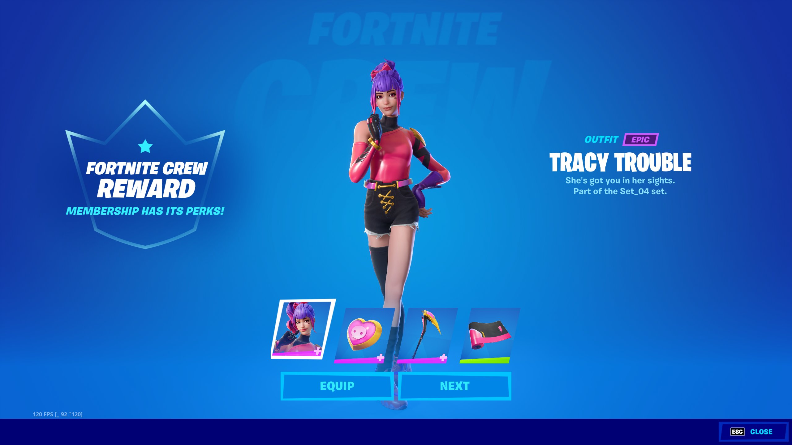 Tracy Trouble (Fortnite) - v1.0, Stable Diffusion LoRA