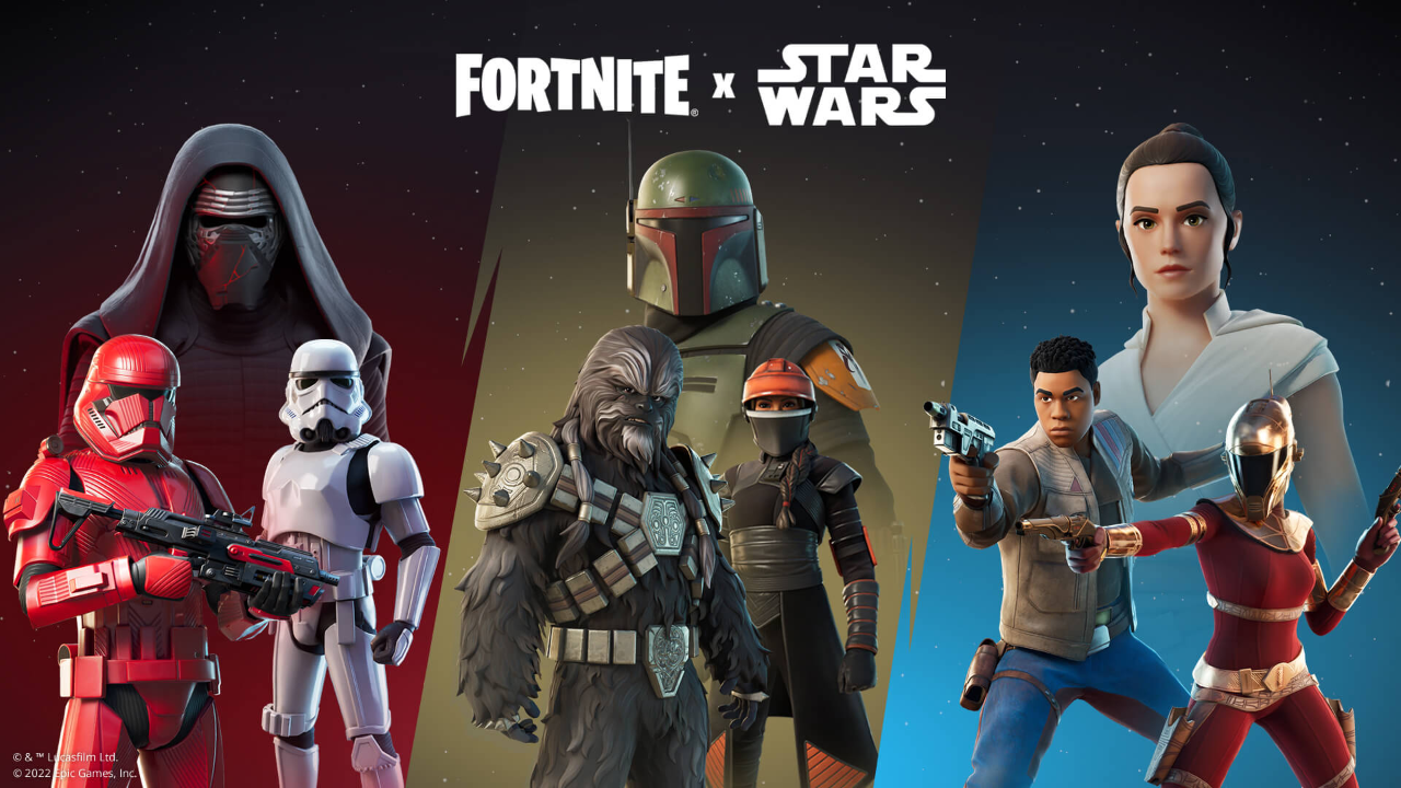 Fortnite Celebrates Star Wars Day 2022