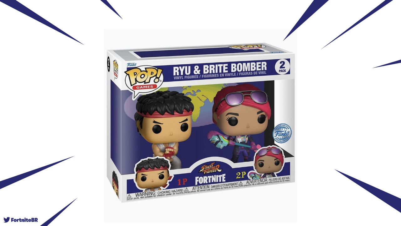 Upcoming Fortnite x Street Fighter Funko POP! 2 Pack Revealed