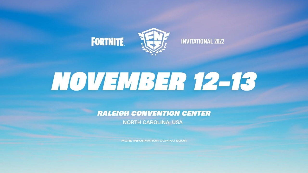 Fortnite returns to in-person events with the FNCS Invitational 2022