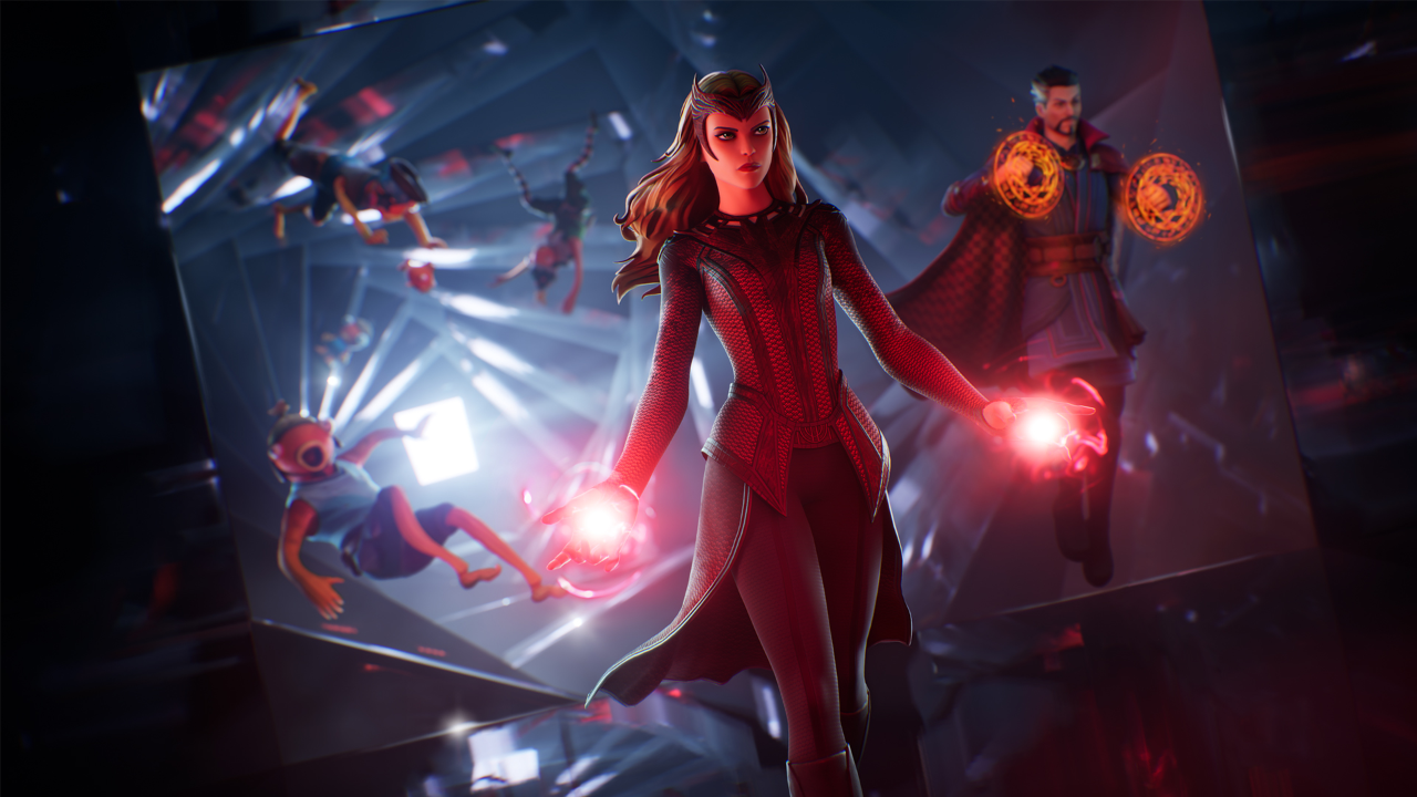 Marvel's Scarlet Witch has arrived in Fortnite