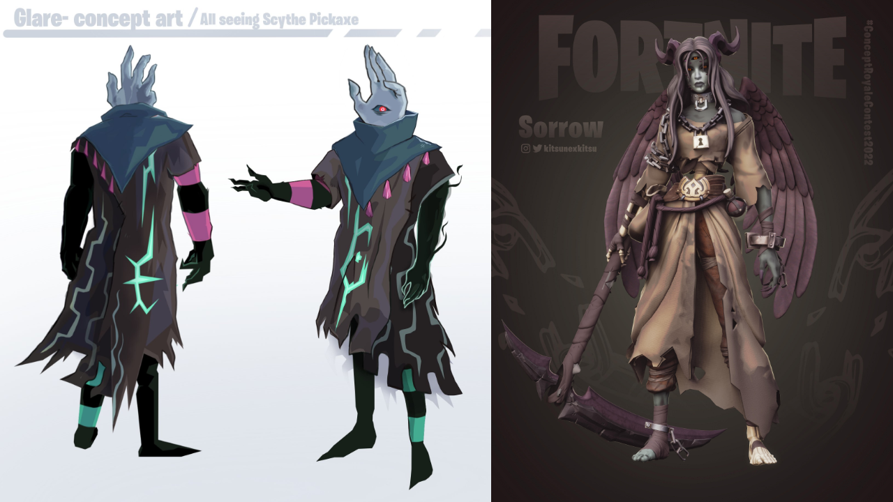 Fortnite Announces Fortnitemares Concept Royale Winners