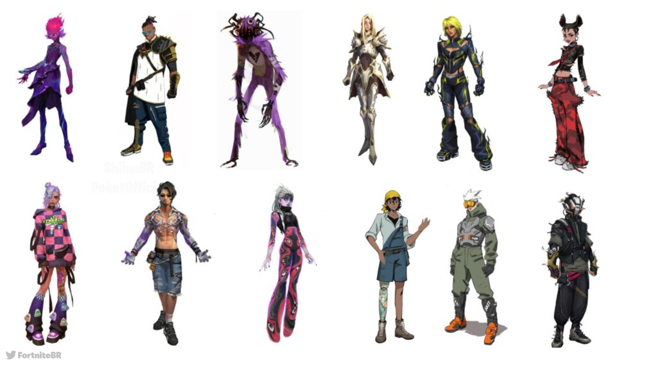 Fortnite: New Skins from the Summer Update!