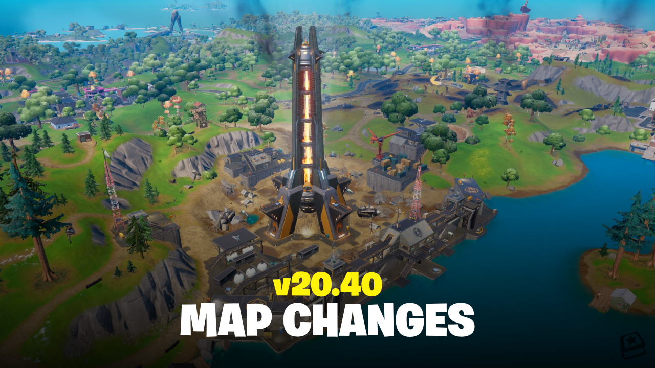 Fortnite v20.40 Map Changes - The Collider