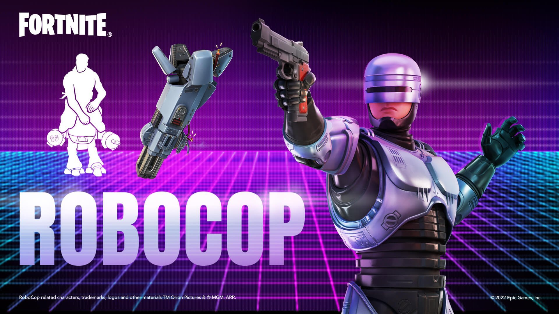 RoboCop has arrived in Fortnite