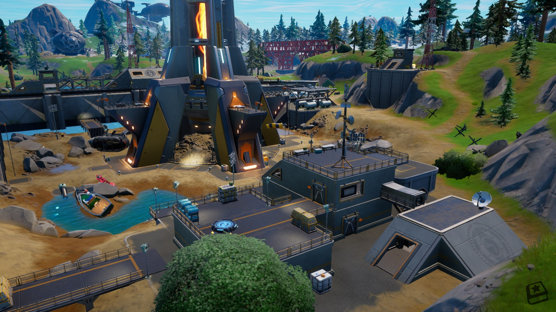 Fortnite v20.40 Map Changes - The Collider