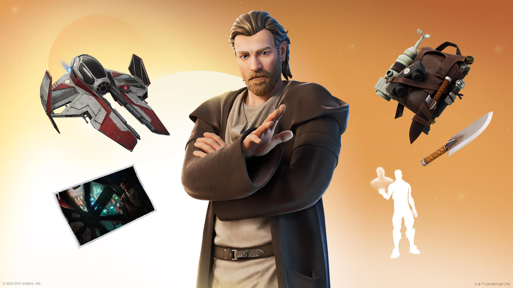 Obi-Wan Kenobi has arrived in Fortnite