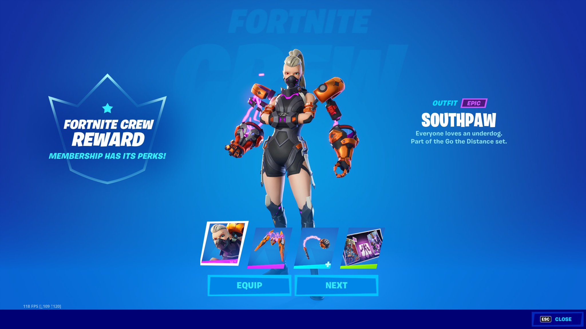 The Southpaw Crew Pack is Available Now Fortnite News