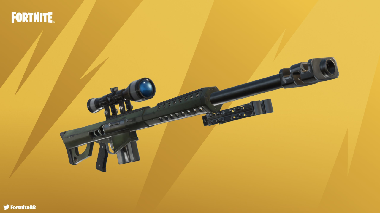 Heavy Sniper Rifle, Shockwave Grenade Removed from Fortnite Competitive