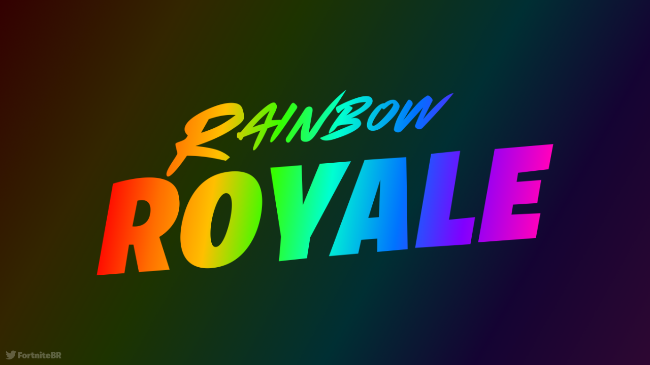 Rainbow Royale returns to the Fortnite Item Shop