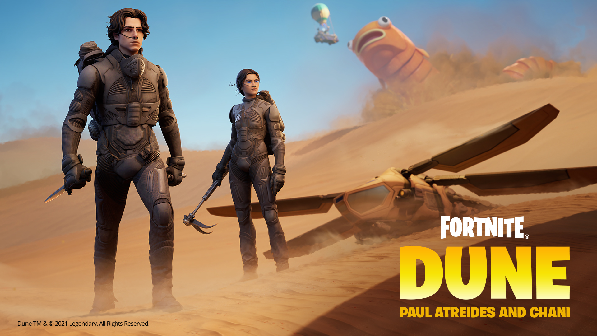 Dune returns to the Fortnite Item Shop