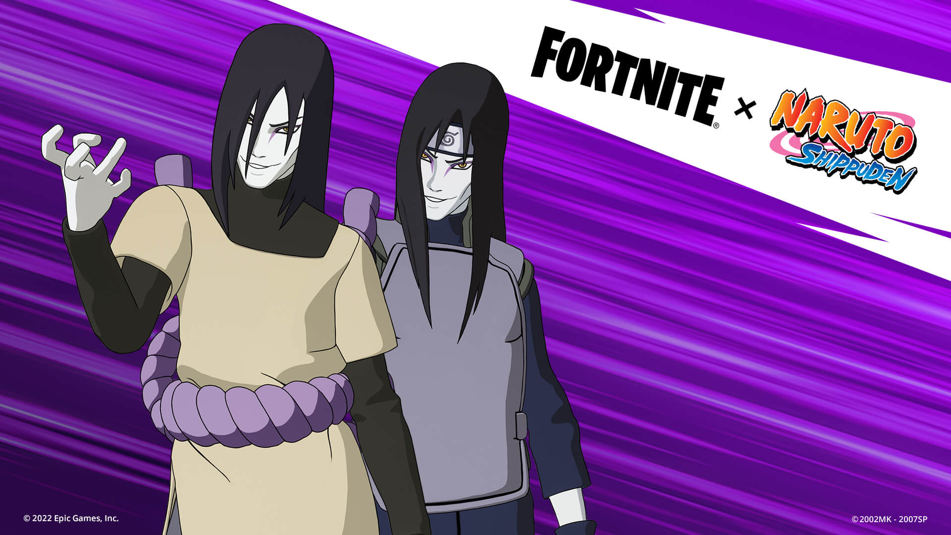 Fortnite officially reveals Naruto Rivals Set