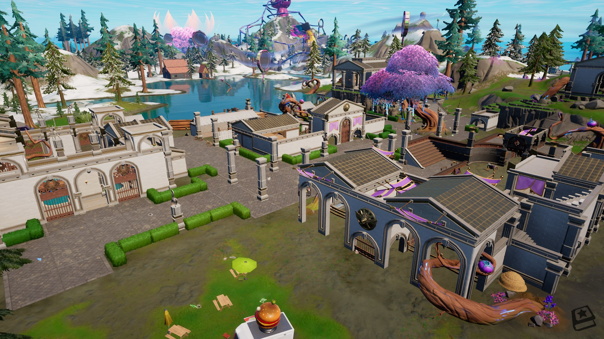 Fortnite v21.10 Map Changes - Logjam Lotus, Chop Shop and more