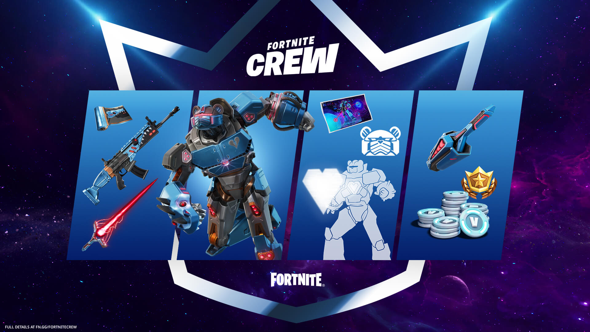 Fortnite Reveals the July 2022 Crew Pack: Phaedra